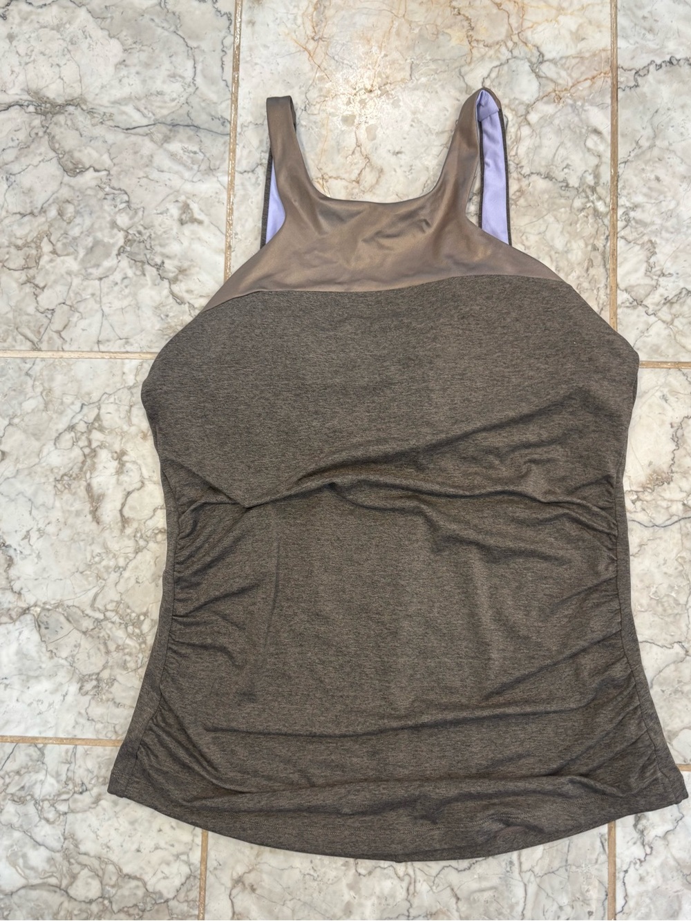 Prana Black Athletic Tank Size M Padded Bra. Workout/ gym/yoga. Performance